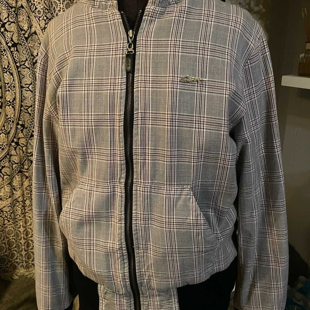 Circa Plaid Zip Hoodie ❤️